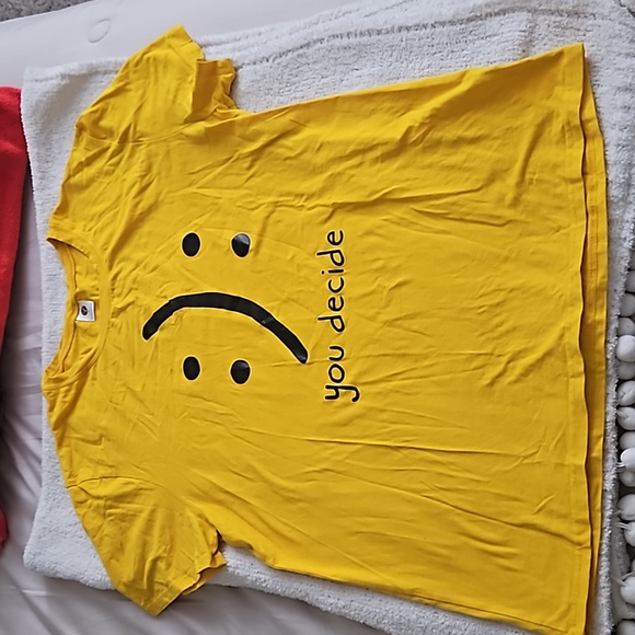 Y Happy Sad You Decide T-shirt - Picture 1 of 6